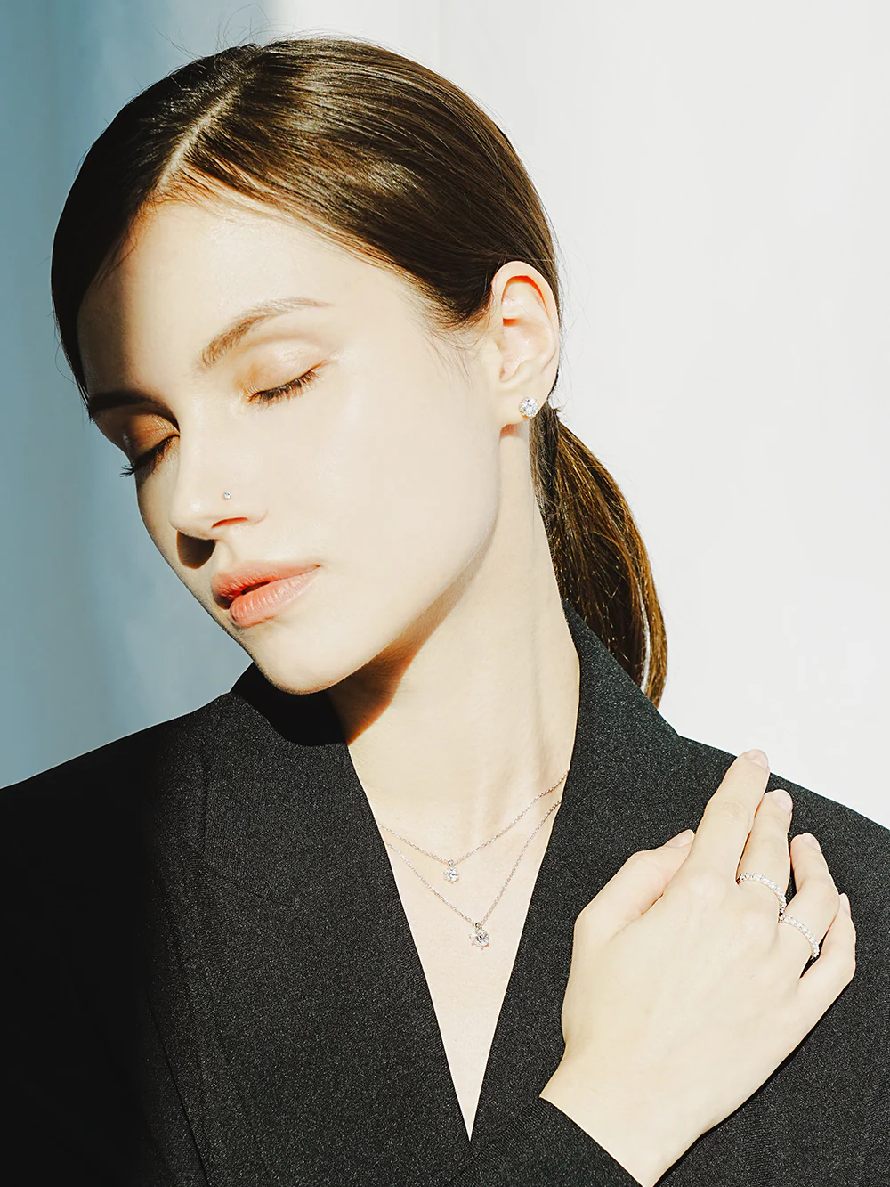 14K Gold Daily Cubic Nose Piercing 20G - Image 10