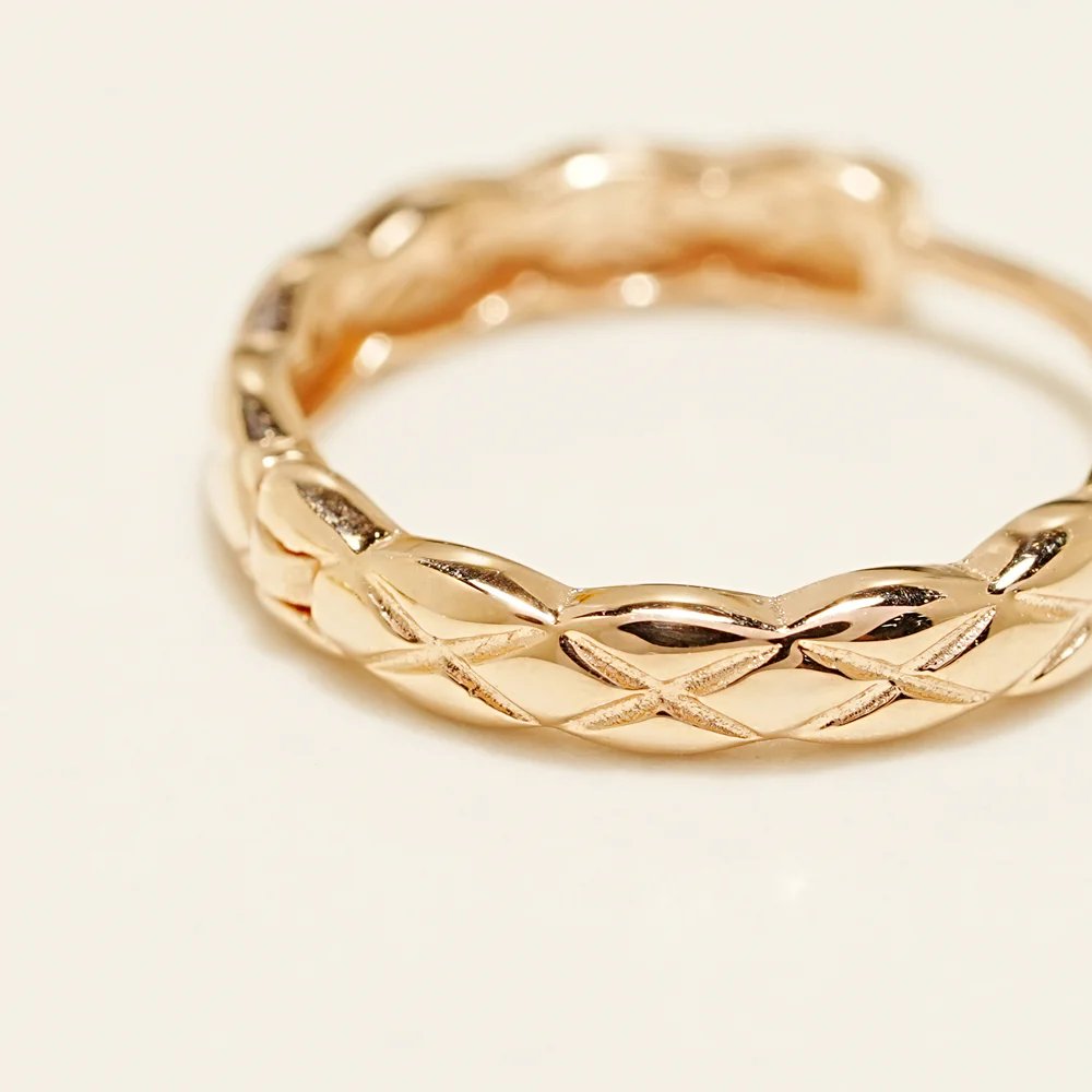 14K Gold Glow Cartilage Hoop Earring - Image 19