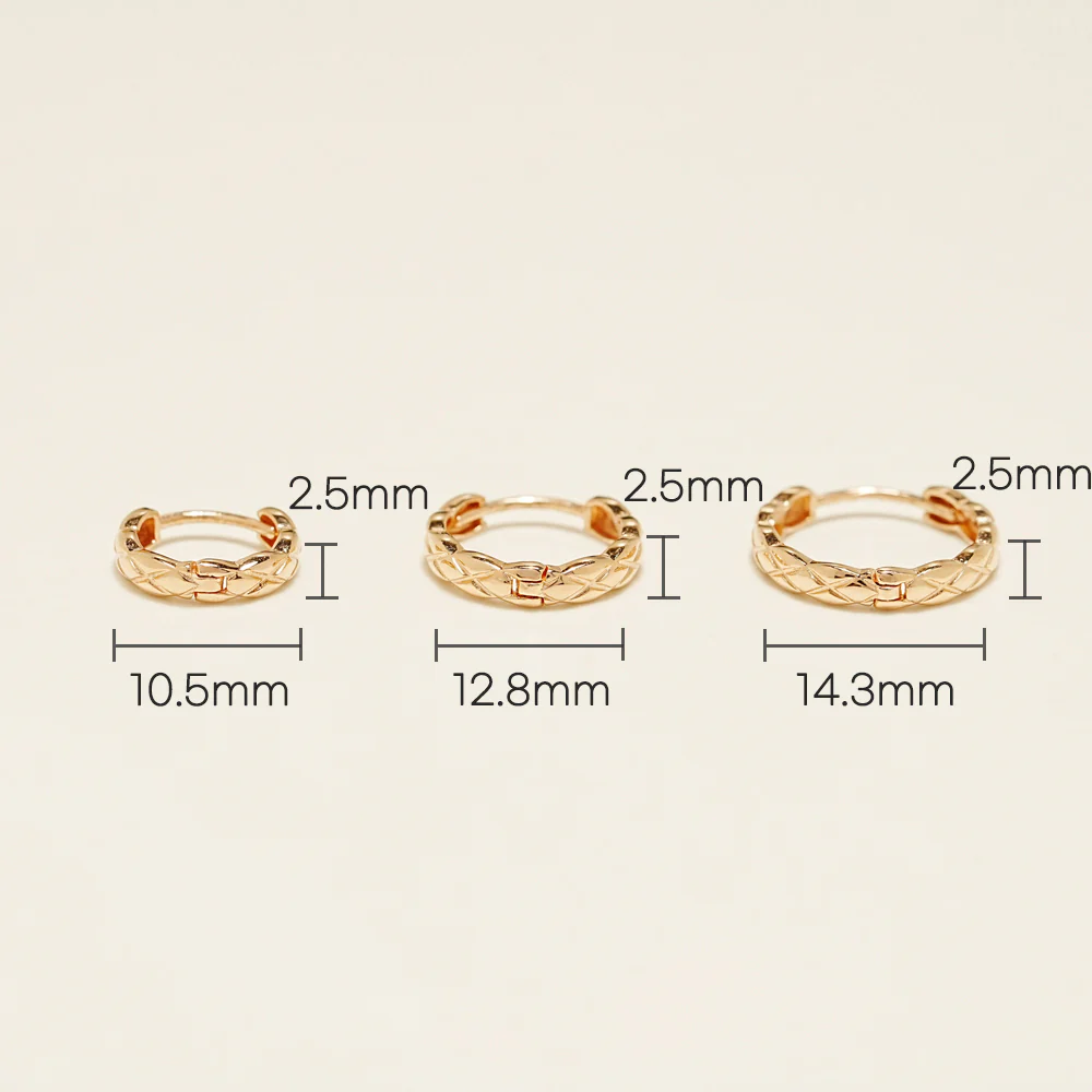 14K Gold Glow Cartilage Hoop Earring - Image 21