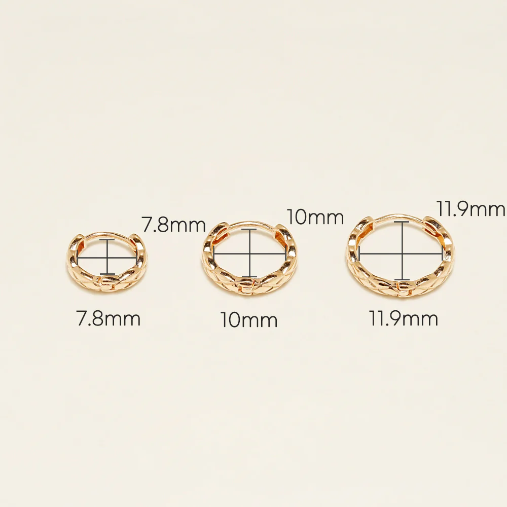 14K Gold Glow Cartilage Hoop Earring - Image 22