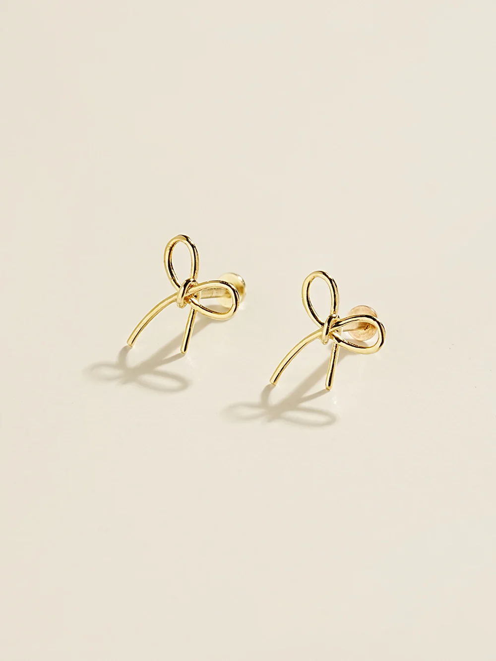 14K Gold Ribbon Internally Threaded Labret Piercing 20G18G16G - Image 7