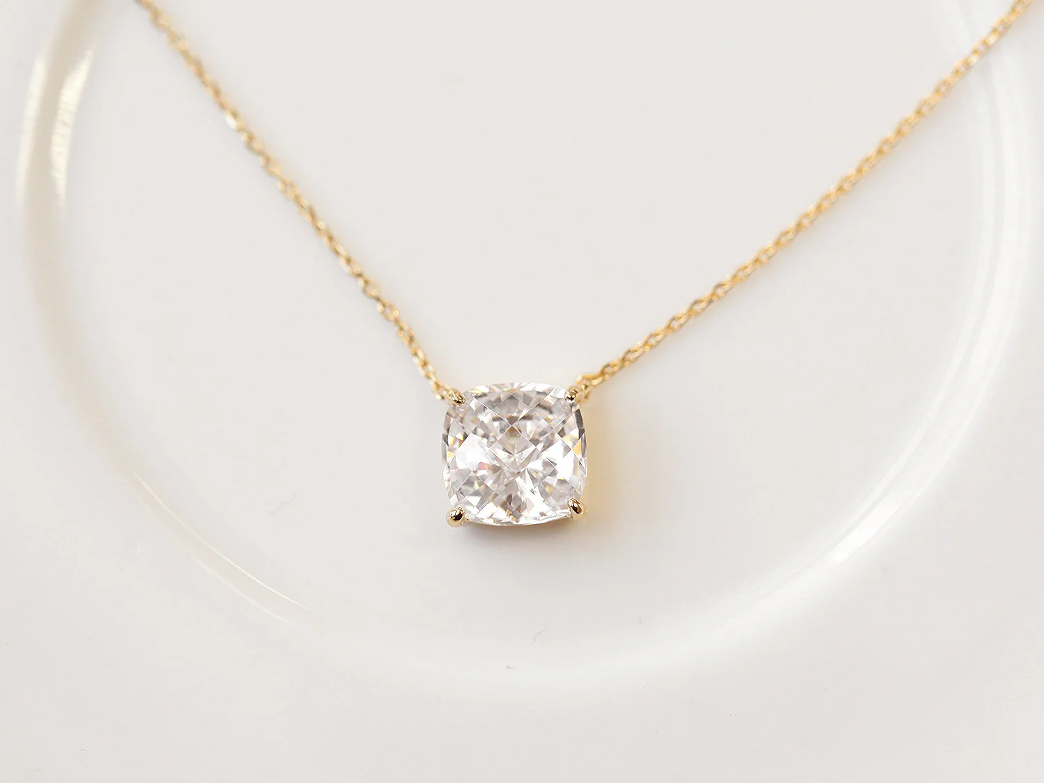 925 Silver Classic Cubic Necklace - Image 5