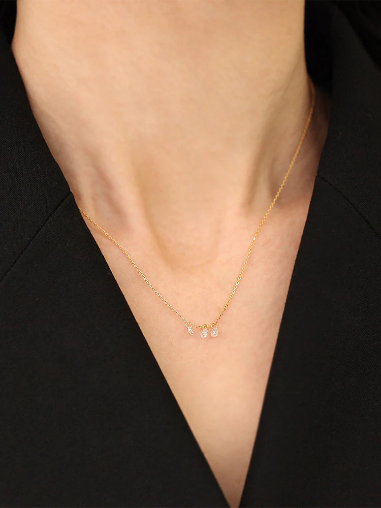 925 Silver Crystal Necklace - Image 5