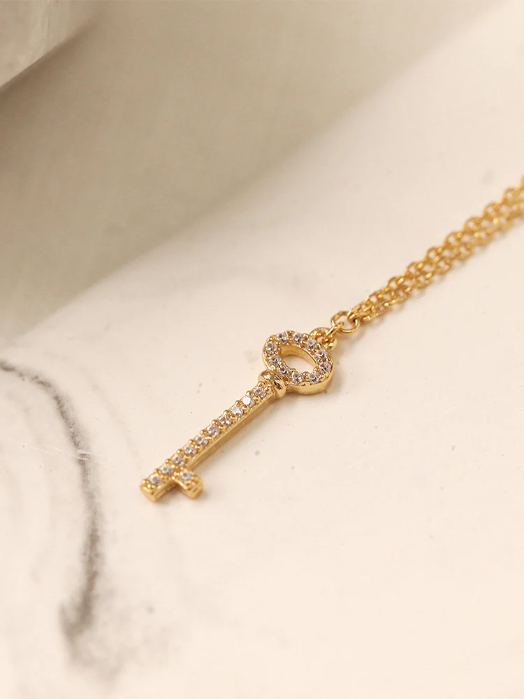 925 silver Key necklace - Image 4