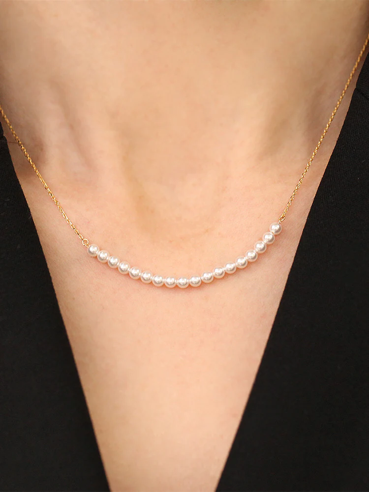 925 Silver Pearl necklace - Image 3
