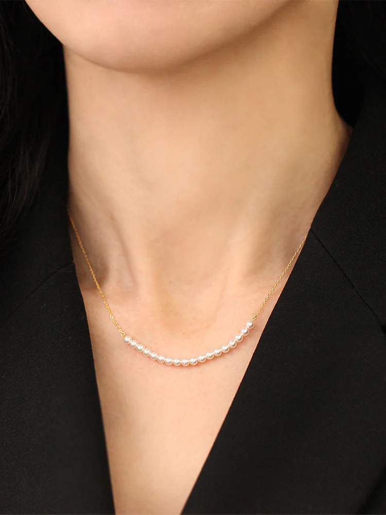 925 Silver Pearl necklace - Image 4
