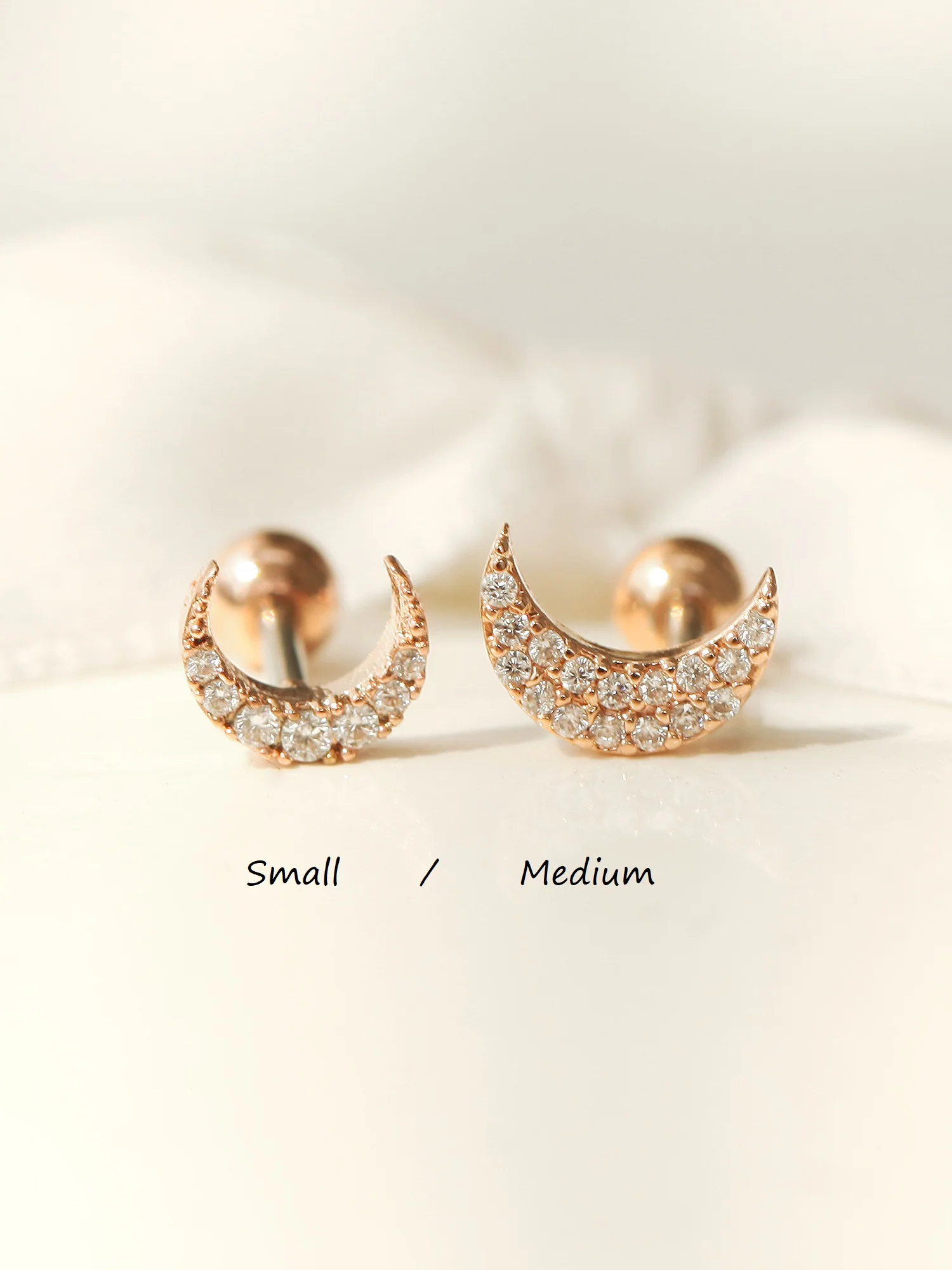 Crescent Cartilage Earrings - Image 5