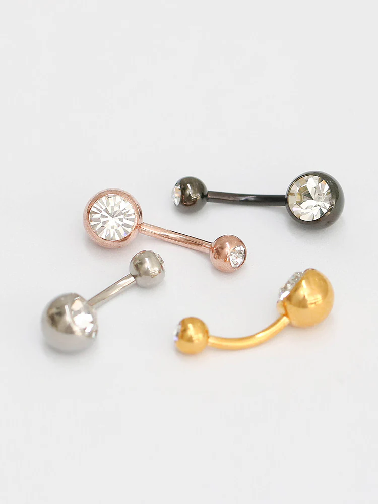Crystal Belly button ring - Image 4