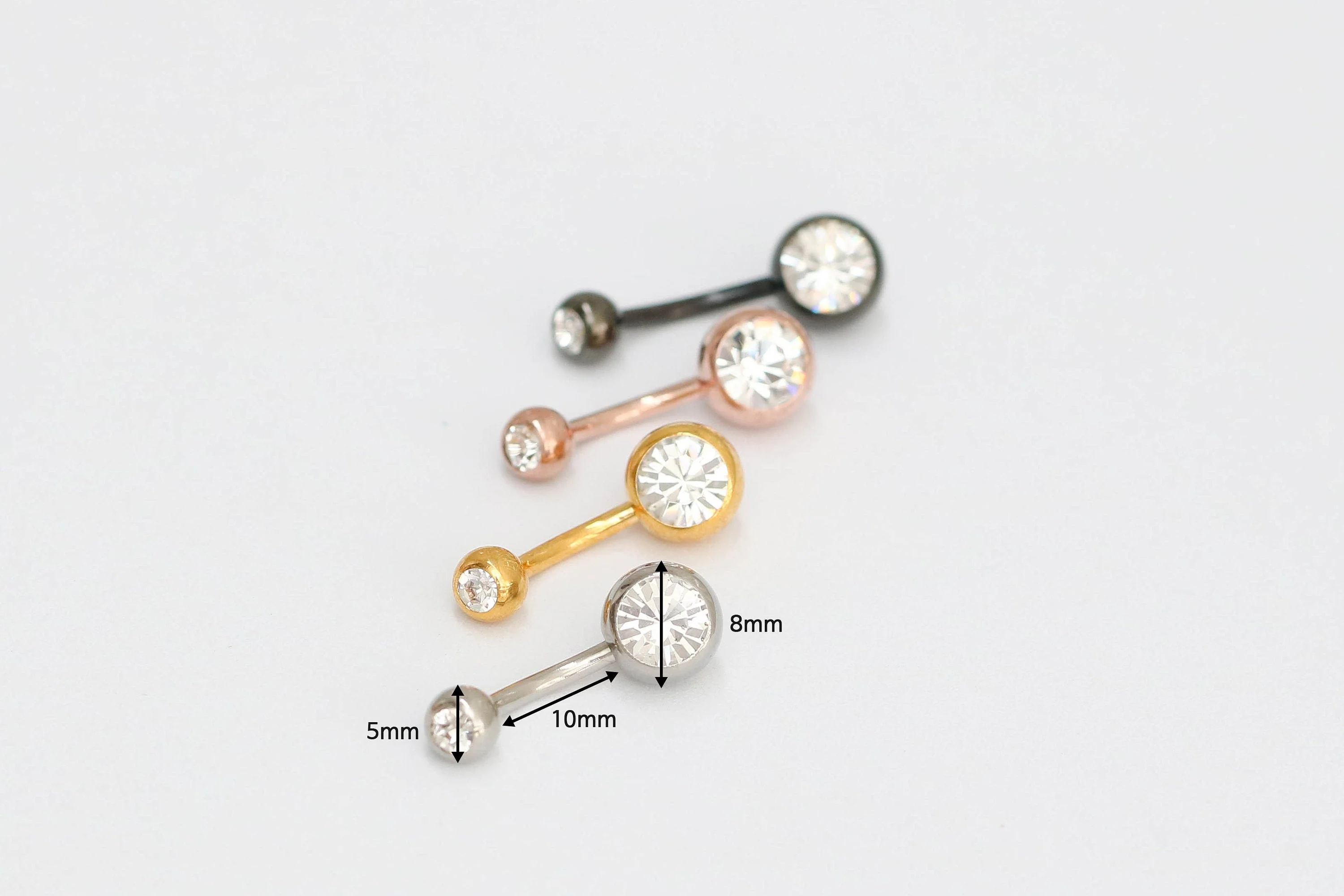 Crystal Belly button ring - Image 6